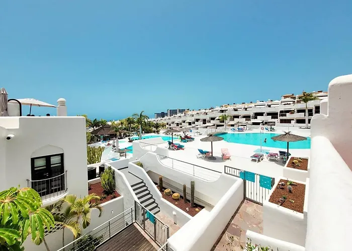 Adeje Paradise 11-b Vistas Al Mar Heated Pool Apartment *