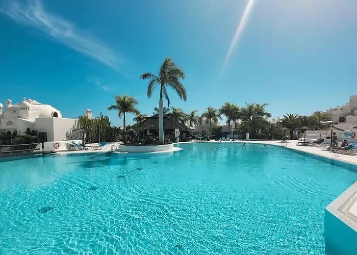 公寓 Adeje Paradise 11-b Vistas Al Mar Heated Pool 阿德耶