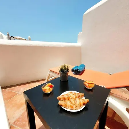 公寓 Adeje Paradise 11-b Vistas Al Mar Heated Pool 阿德耶