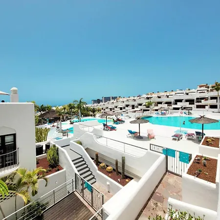 Adeje Paradise 11-b Vistas Al Mar Heated Pool 公寓 *